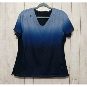 Koi Lite Royal Blue / Dark Blue Women's Reform Top (Style 370PR) – Large